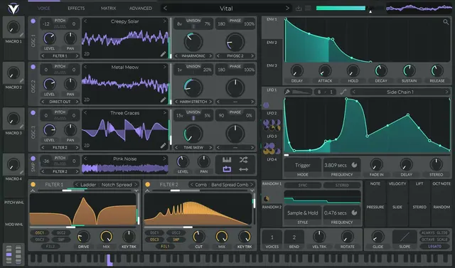 Vital synth